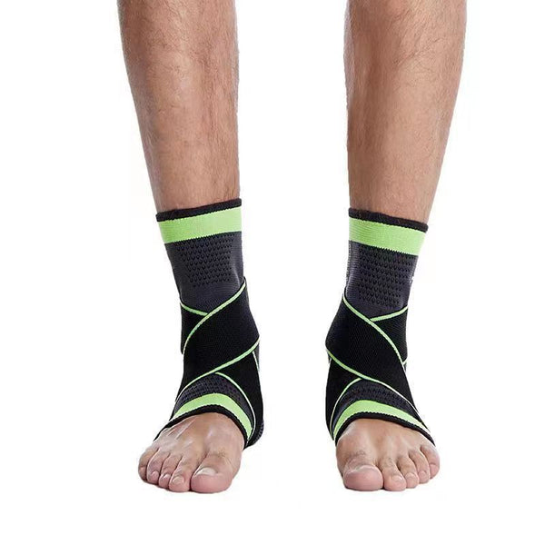 Sports Ankle Support Brace For Basketball Running Fitness Compression Strapping With Anti Twist Protection Professional Joint Stabilization Compressio