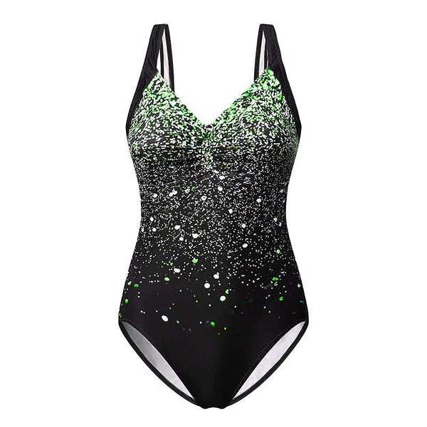 Black And American Printed Swimsuit Women's Hip Lifting Triangle Bikini Swimwear