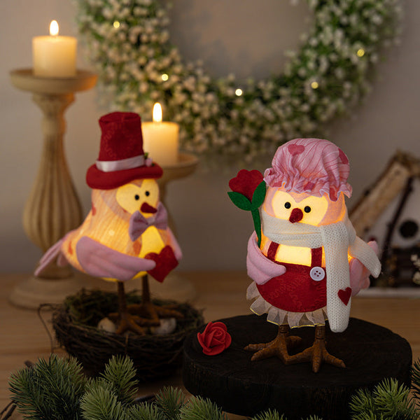 Luminous Bird Creative Desktop Ornament Figurines