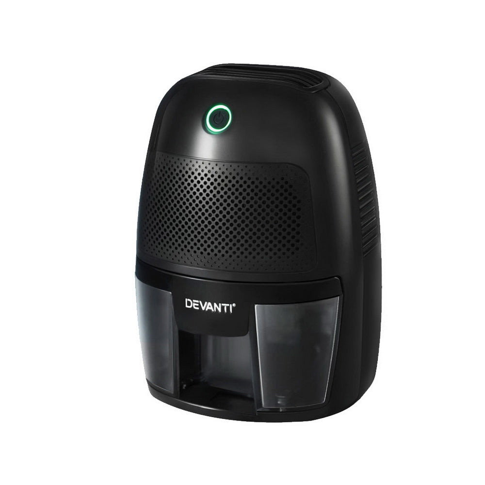 Devanti Dehumidifier 600Ml Air Purifier Black Dehumidifiers