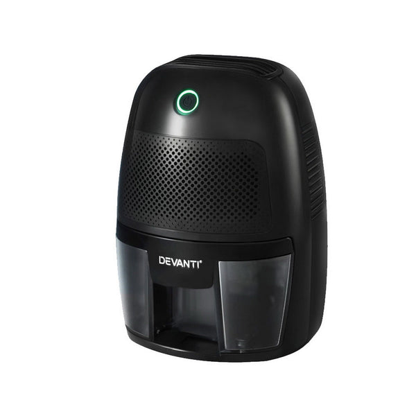 Devanti Dehumidifier 600Ml Air Purifier Black Dehumidifiers