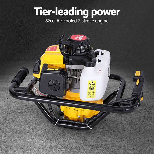 Giantz 82Cc Post Hole Digger 200Mm Petrol Drill Auger Extension Bits Post Hole Diggers & Augers