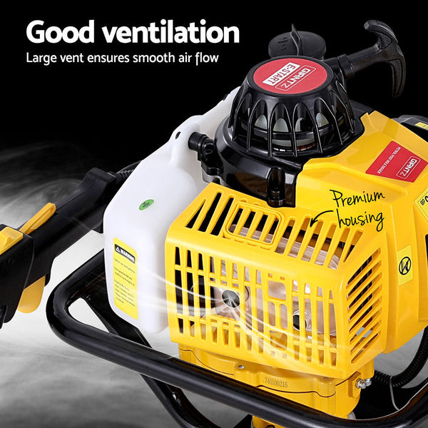 Giantz 82Cc Post Hole Digger 300Mm Petrol Drill Auger Extension Bits Post Hole Diggers & Augers