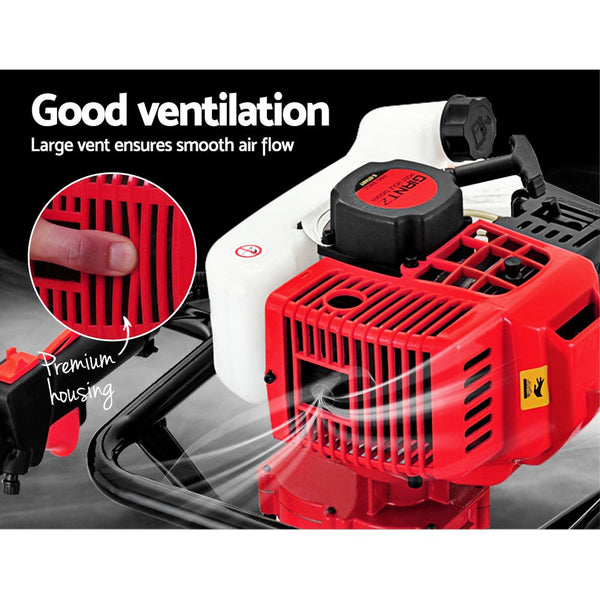 Giantz 92Cc Post Hole Digger Motor Only Petrol Engine Red Post Hole Diggers & Augers