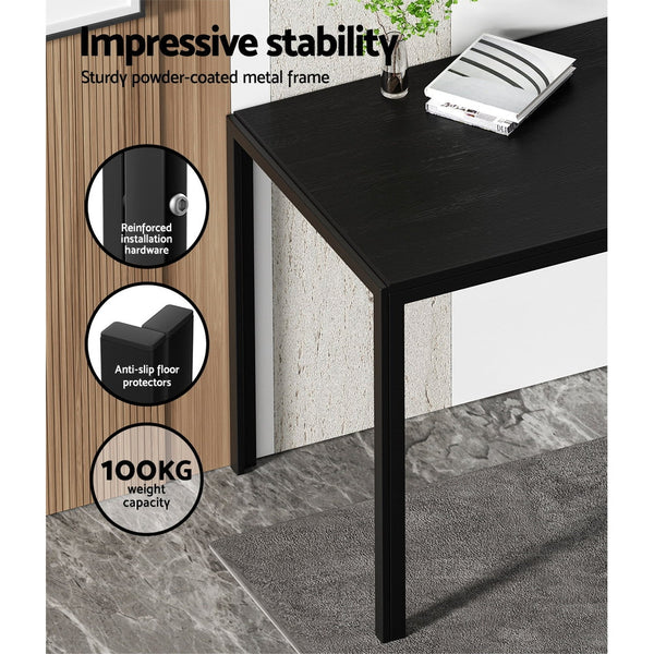 Powder Coated Metal Dining Set With Mdf Tabletop And Pvc Chairs Home Furniture Dining Sets