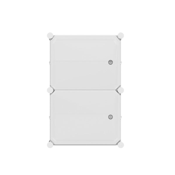 Eco Friendly Pp Plastic Shoe Rack Stackable Storage Cube Set Home Organisation Shoe Racks