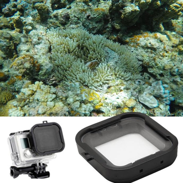 Snap On Dive Housing Lens Star Filter Cube Design For Action Camera Underwater Use Underwater Cases & Housings