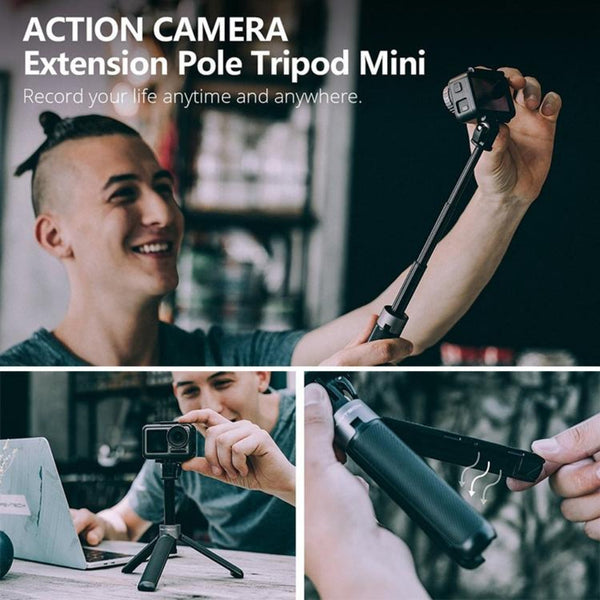 Travel Kit For Dji Action Camera Tripod Backpack Clip And Storage Solution Tripod Mount Accessories