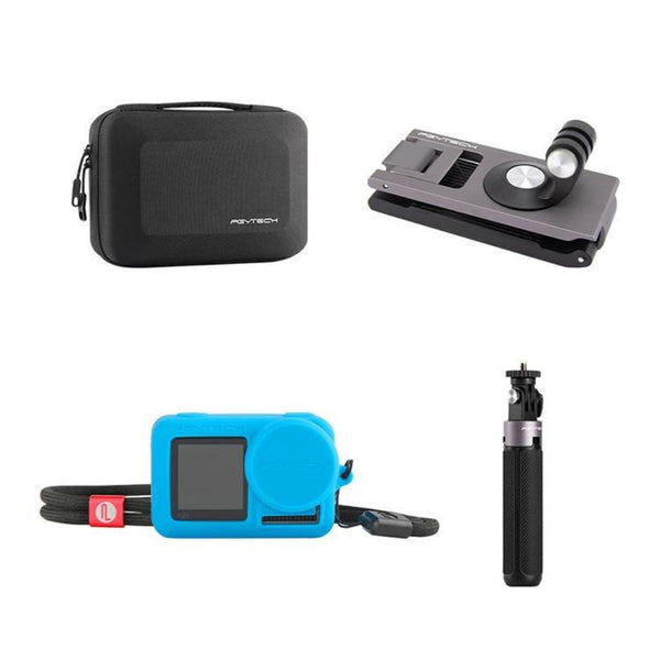 Travel Kit For Dji Action Camera Tripod Backpack Clip And Storage Solution Tripod Mount Accessories