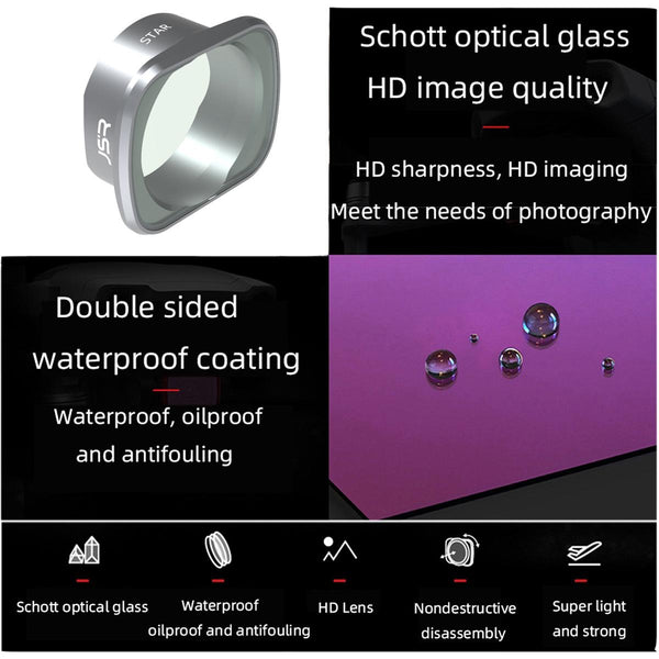 Aluminum Alloy Effect Lens Filter For Dji Fpv Other Lenses & Filters