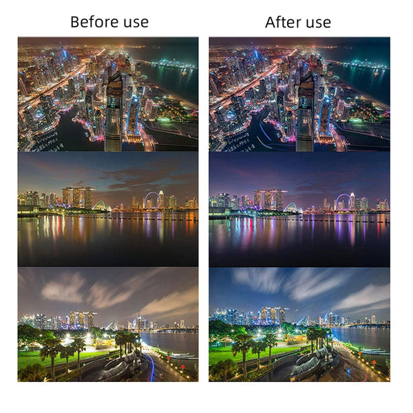 Aluminium Frame Light Pollution Filter For Dji Air 2S Camera Filters