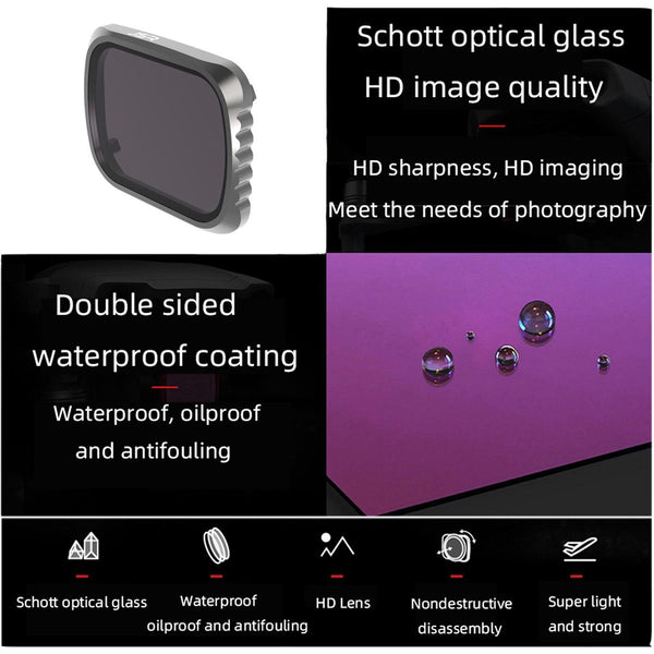 Aluminum Frame Lens Filter For Dji Air 2S Other Lenses & Filters