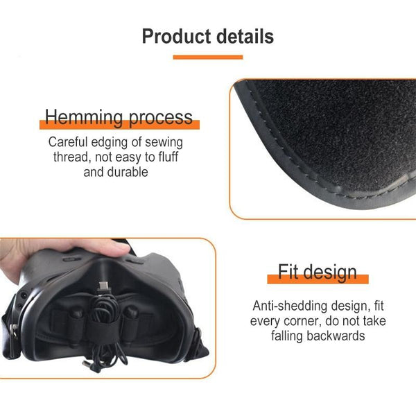 Protective Dust Cover For Dji Fpv Glasses V2 With Integrated Antenna Storage Camera Drone Accessories