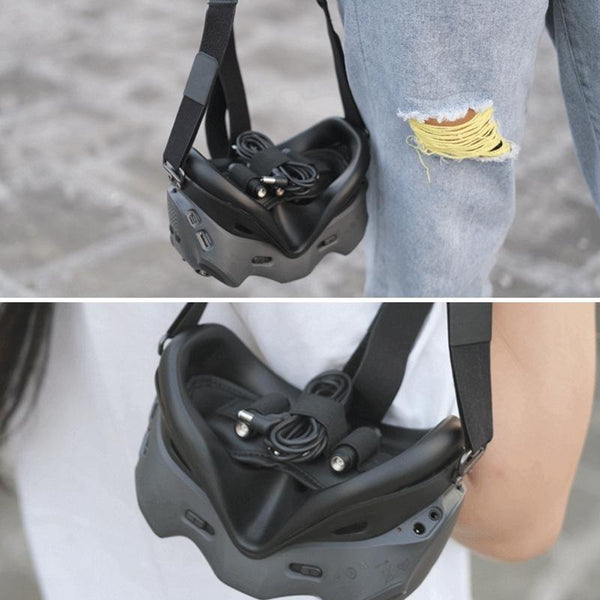 Protective Dust Cover For Dji Fpv Glasses V2 With Integrated Antenna Storage Camera Drone Accessories