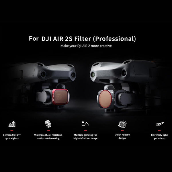 4 In Ndpl Lens Filter Kit For Dji Air 2S Other Lenses & Filters