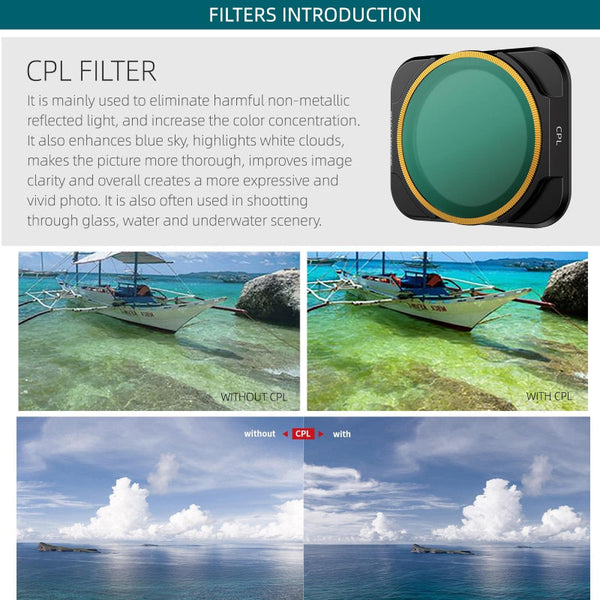 Premium Circular Polarising Lens Filter For Dji Air 2S Photography Equipment Other Lenses & Filters