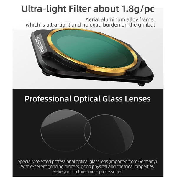 Nd4 Lens Filter For Dji Air 2S A2s Fi9342 Lenses