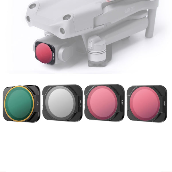 4 In Lens Filter For Dji Air 2S With Mcuv Cpl Nd4 And Nd8 Features Filters