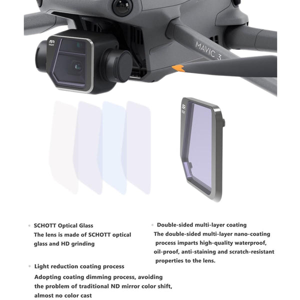 Nd Lens Filter For Dji Mavic 3 Drone Other Lenses & Filters