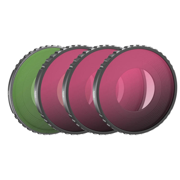 4 In Lens Filter For Dji Action With Nd8 Nd16 Nd32 And Cpl Filters