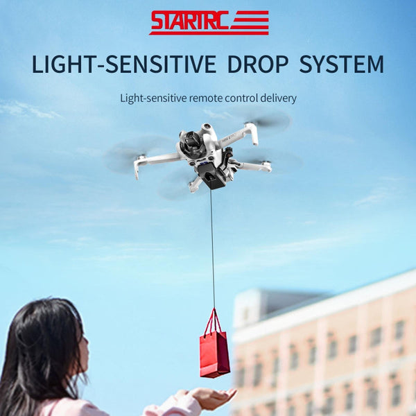 Parabolic Air Dropping System With Led Light For Dji Mini 4 Pro Drone Accessory Bundle Camera Accessory Bundles