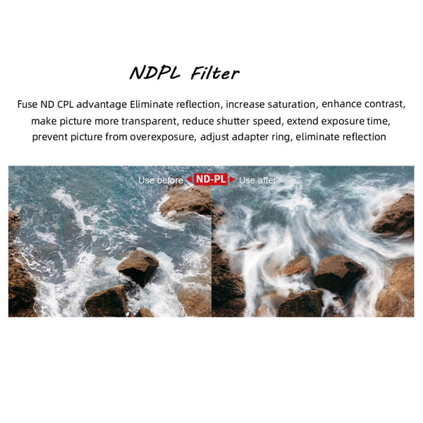 Nd8 Lens Filter For Dji Mavic Air 2 Drone High Transmittance And Durable Design Other Lenses & Filters