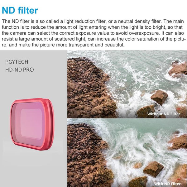 Pocket Diving Suit With Gradient Dimming Lens Filter For Professional Use Filters