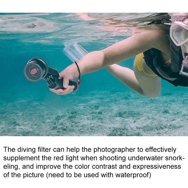 Professional Diving Lens Filter For Dji Pocket Snorkeling Filters