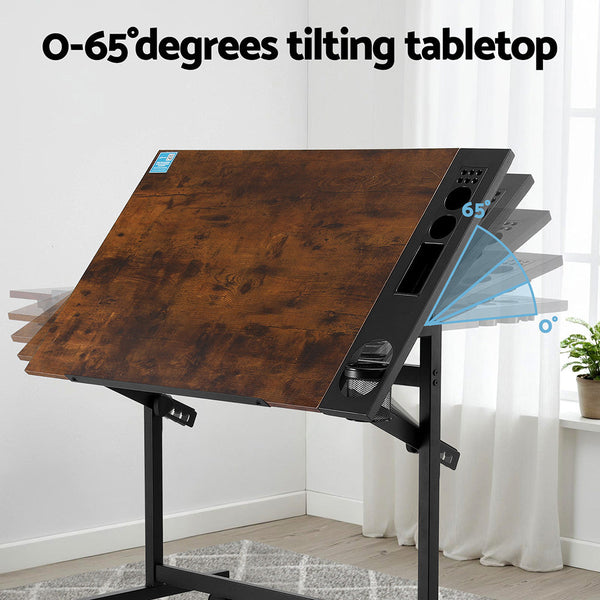 Artiss Drafting Table Drawing Desk Multi Functional Craft Drawing Boards & Tables