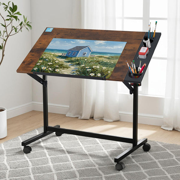 Artiss Drafting Table Drawing Desk Multi Functional Craft Drawing Boards & Tables