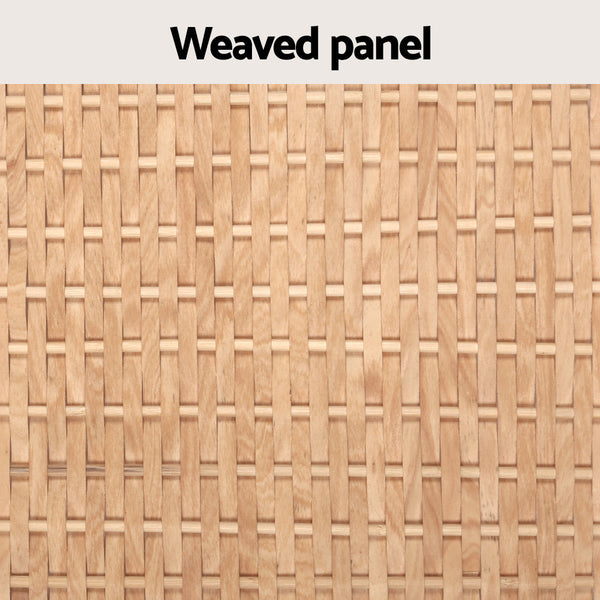 Artiss Laundry Hamper Bathroom Storage Cabinet Wooden Organiser Bag Clothes Laundry Baskets & Hampers