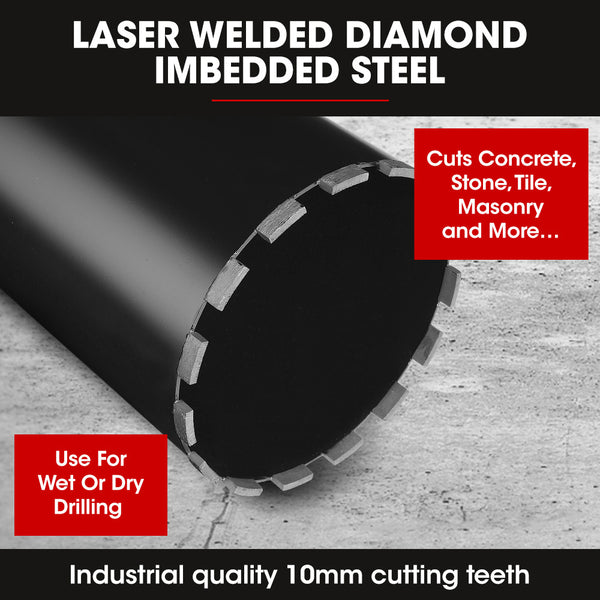 Baumr Ag 202 X 400Mm Diamond Core Drill Bit Dbx Series Industrial 1.1/4 Unc Drill Bits