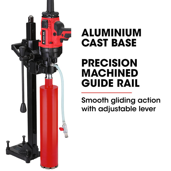 Baumr Ag Baumr Ag 2000W 160Mm Handheld Core Drill W/Stand63mm & 127Mm Bit Combo For Concrete Coring Hole Drilling Corded Drills