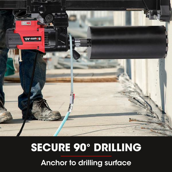 Baumr Ag 3000W 200Mm Concrete Core Drill With Stand Rig Corded Drills