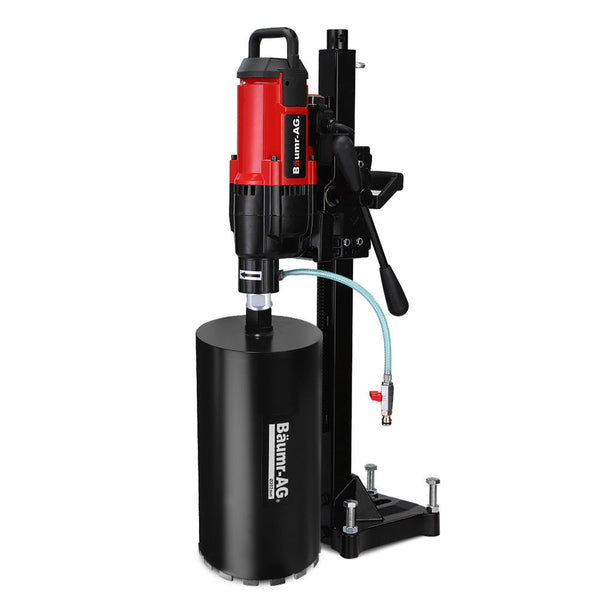 Baumr Ag Baumr Ag 3200W 280Mm Vertical Stand Core Drill & 202Mm Bit Combo For Demolition Concrete Coring Hole Drilling Corded Drills