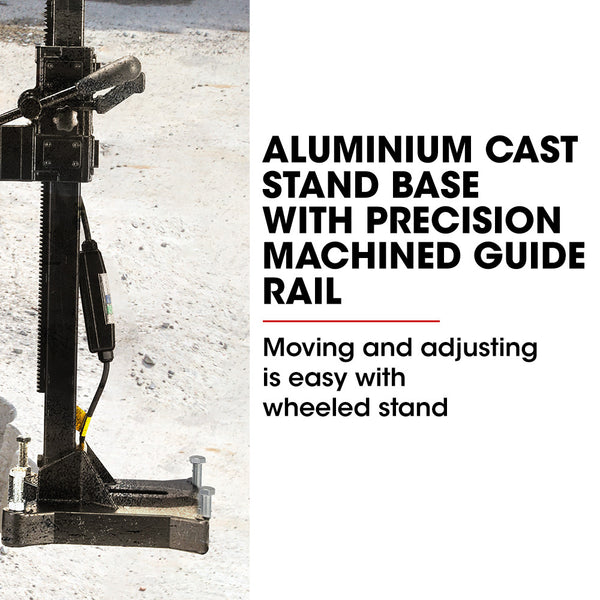 Baumr Ag 3200W 280Mm Concrete Core Drill With Stand Rig Drills