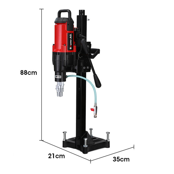 Baumr Ag Baumr Ag 3200W 280Mm Concrete Core Drill With Stand Rig Drills