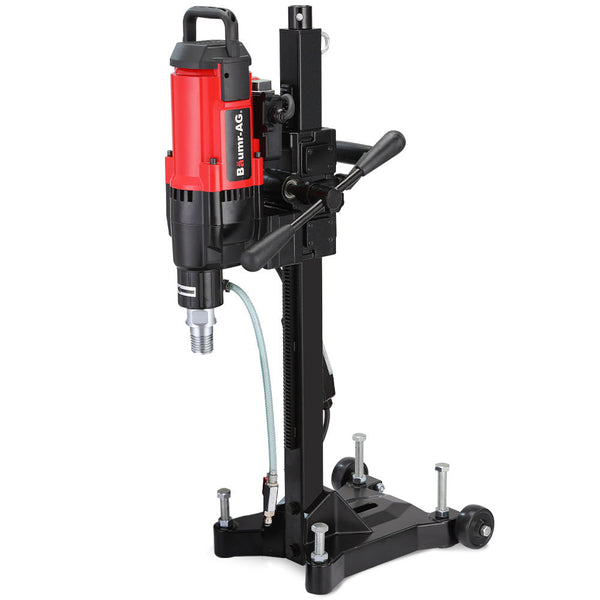 Baumr Ag 3200W 280Mm Concrete Core Drill With Wheeled Stand Rig Corded Drills