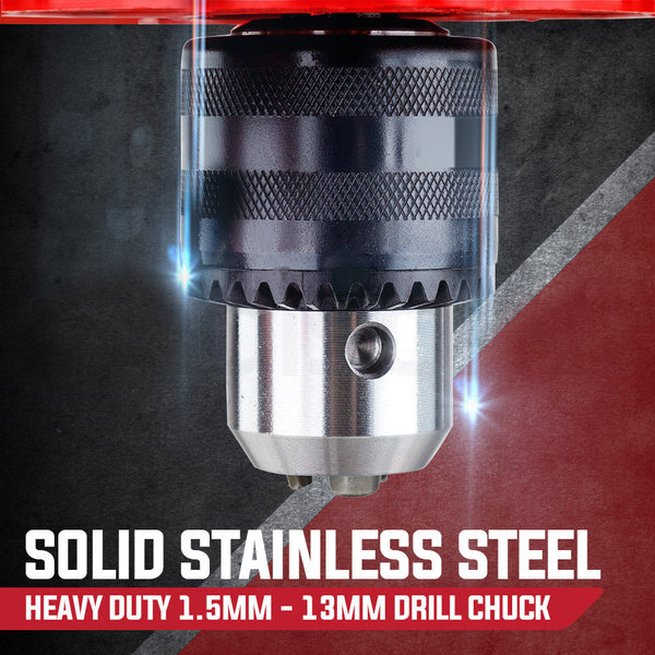 Baumr Ag Baumr Ag 420W Drill Press Pedestal Benchtop Stand Pillar Variable Speed Drill Presses