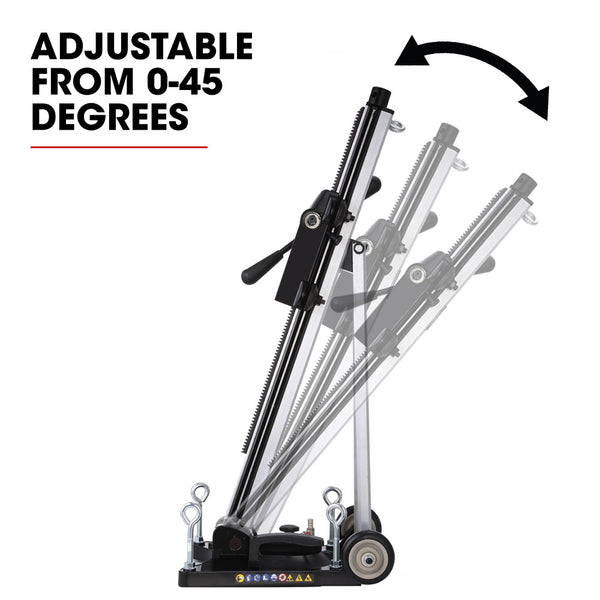 Baumr Ag Core Drill Wheeled Rig Stand Corded Drills