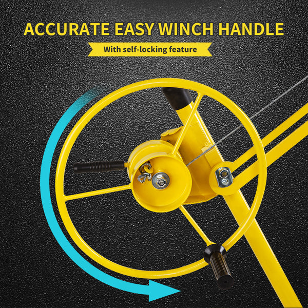 Unimac 11Ft Sheet Panel Lifter Drywall Gyprock Plasterboard Hoist Drywall Tools