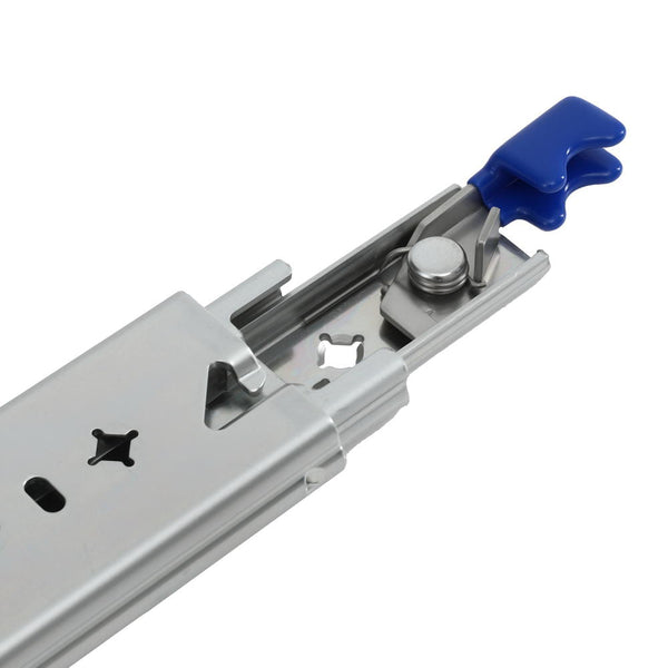 Giantz 2X Drawer Slides Heavy Duty Full Extension Locking 1150 2300Mm Length Cabinet Pulls