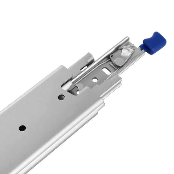 Giantz 2X Drawer Slides Full Extension Locking 227Kg 1321 2642Mm Length Cabinet Pulls