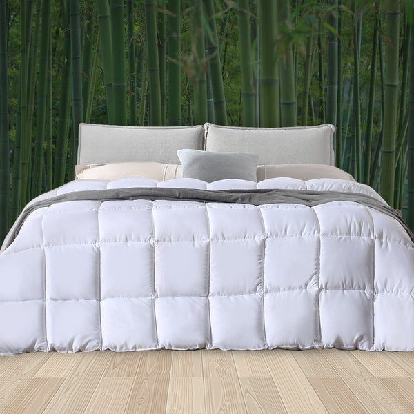 Dreamz 400Gsm All Season Bamboo Winter Quilt King Size King Doonas