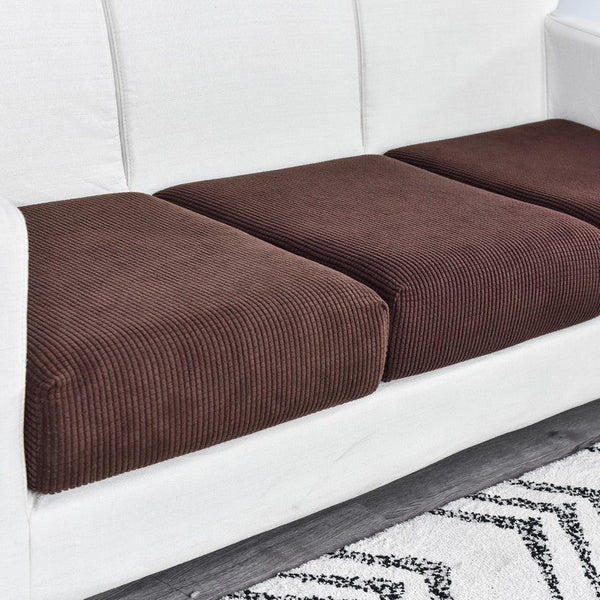 Sofa Coffee Polyester Thick Stretchable Cushion Slipcover For Living Room 145 185Cm Slipcovers