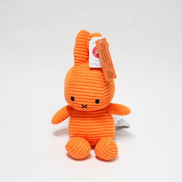 Miffy Sitting Corduroy Orange 23 Cm Plush Toys