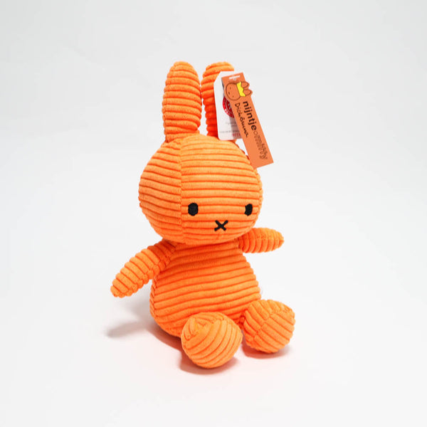 Miffy Sitting Corduroy Orange 23 Cm Plush Toys