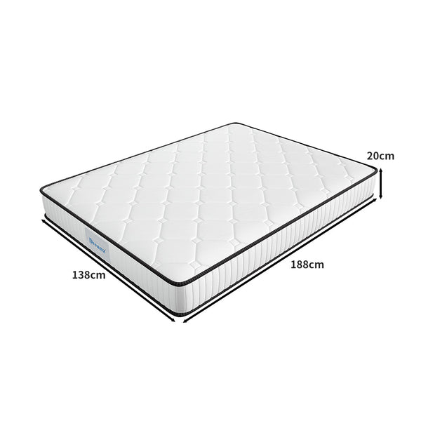 Dreamz Spring Mattress Bed Pocket Tight Double Mattresses