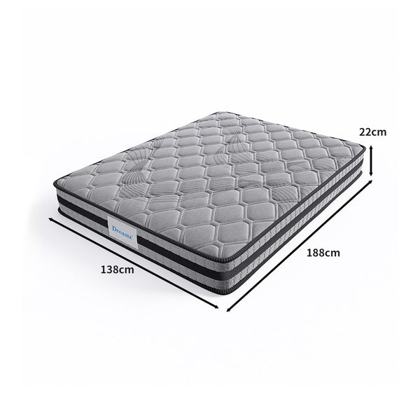 Dreamz Spring Mattress Bed Pocket Egg Mattresses