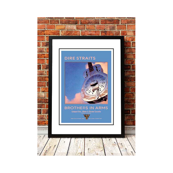 Smart Artists Memorabilia Dire Straits Brothers In Arms Framed Poster A1 For Home And Garden Decor Placeholder